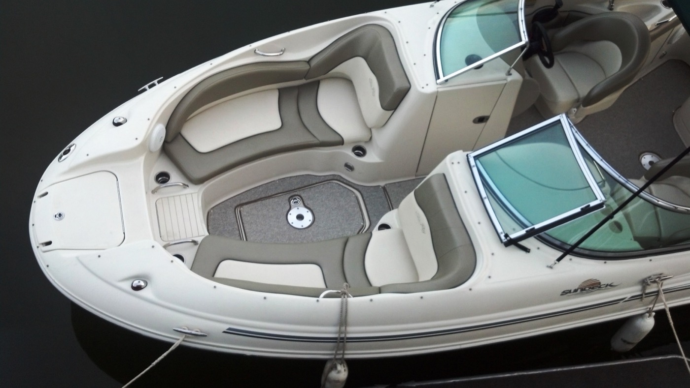 Deck and ski boat
